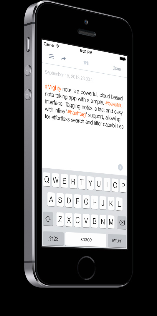 Mighty Note App